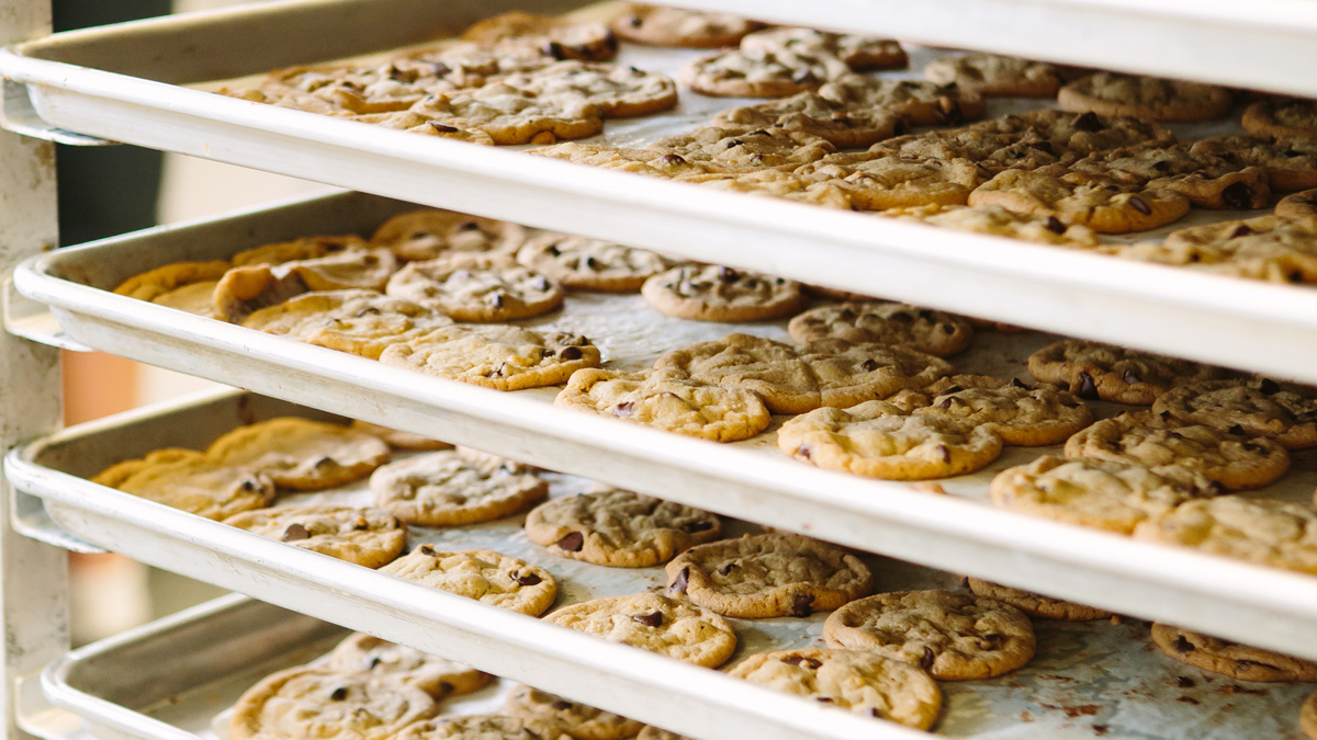 We have batches of cookies ready for you! Come see us before the fair ends for the season!