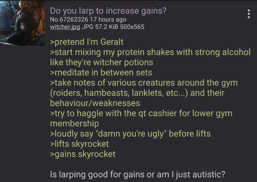 Greentext Poster (@greentextrepost) on Twitter photo 