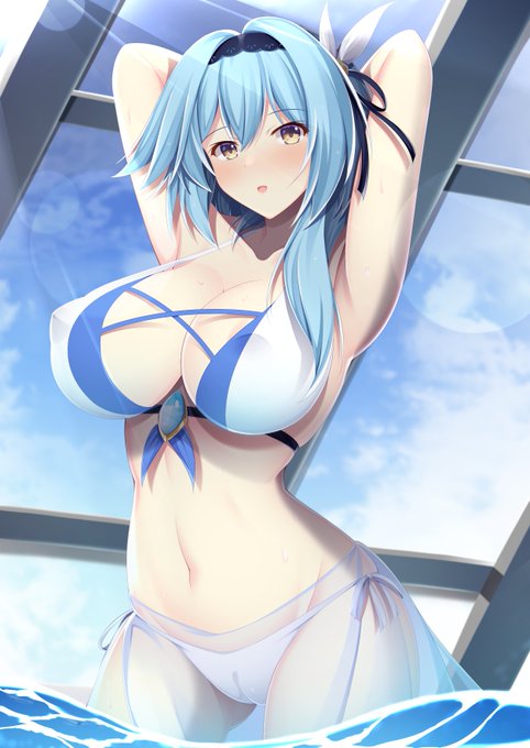 #9月になったのでフォロワーさんに自己紹介しようぜ
#原神 #エウルア
エウルア復刻を待ち続けてる原神絵描きです! 