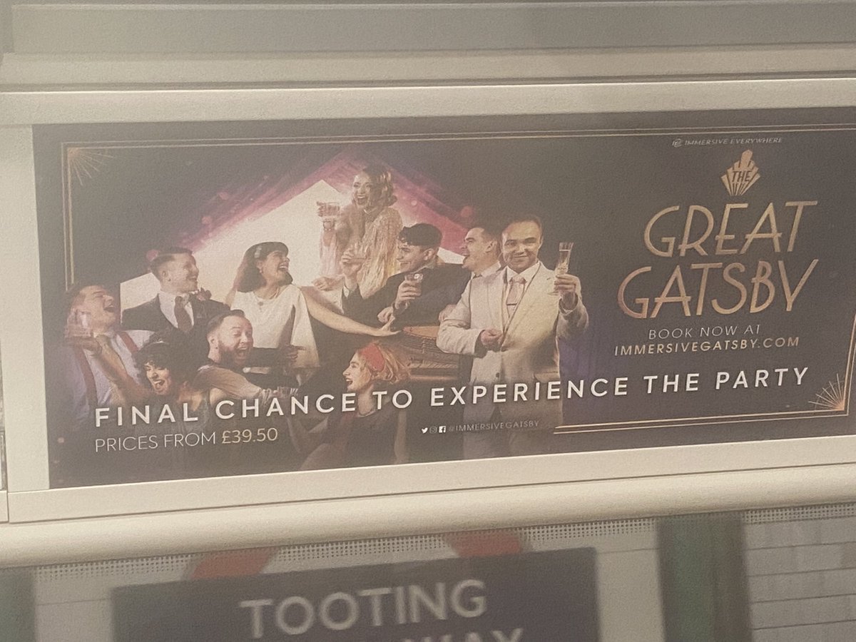 It’s what F Scott would have wanted