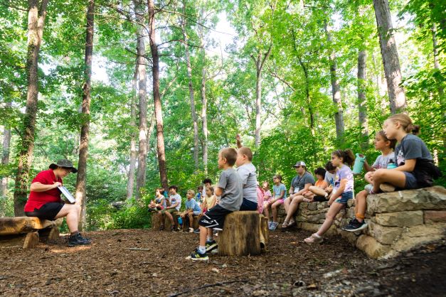 Join us in the At Home in the Woods Family Garden for Storytime in the Understory today at 11:00am!