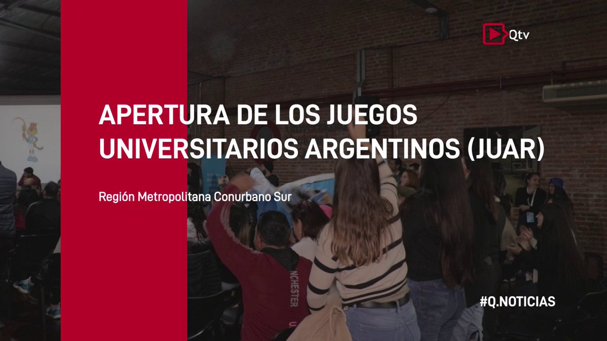 🏀🥅🏑 Nuestra Universidad fue sede de <a href="/torneojuar/">JUAR - Juegos Universitarios Argentinos</a> de la Región Metropolitana Conurbano Sur. Autoridades nacionales, provinciales, municipales y de nuestra casa de estudios junto a deportistas participaron en la ceremonia de apertura.

📺Miralo acá: youtu.be/rw-vI00S2vQ