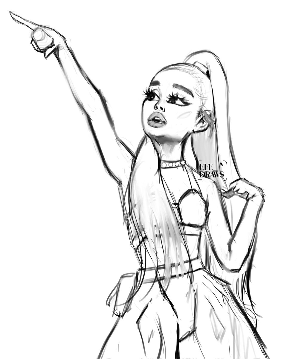 nmixxkaetchbook's tweet photo. The sketch of a commission I am currently working on ♥️

#arianagrande #fanart #commission #digitalart #swt https://t.co/PiaUUM0Vfk