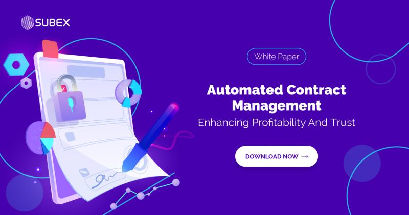 subex's tweet photo. Read the white paper that talks about how an AI-based Contract Lifecycle Management approach can help CSPs mitigate risk, monitor performance, &amp; optimize cost.
https://t.co/Co98ZKc1ME

#ContractLifeCycleManagement #AI #NetworkAssetManagement #Telecom https://t.co/U74dtj1Lu6