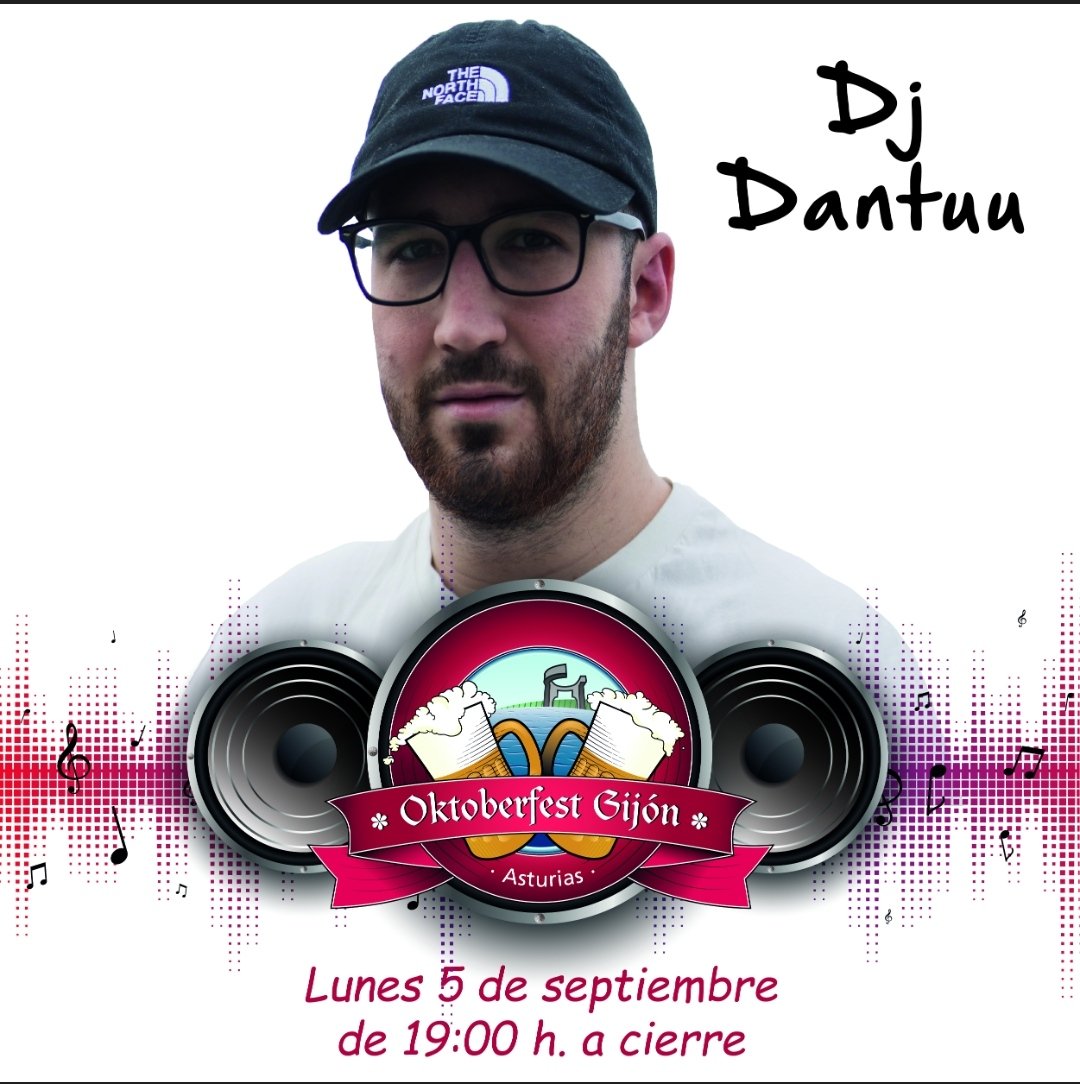Y HOY!!!🍺🍺🍺🍺 En el @OktoberfestGijon os esperamos a todos con <a href="/djdantuu/">cuentaborrada</a> 

||||| Nos vemos desde las 19:00h hasta la 1:00h

#OktoberFestGijón #Gijón #música #buenambiente #gastronomíaalemana #cerveza #planesenGijón #planesenAsturias #FiestaFindeVerano #lagranfiestafindeverano
