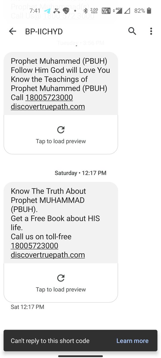 caakashpj's tweet photo. This kind of message are getting,
Is it promotional messages or intentionally sent messages? https://t.co/dqYWZiXgUm