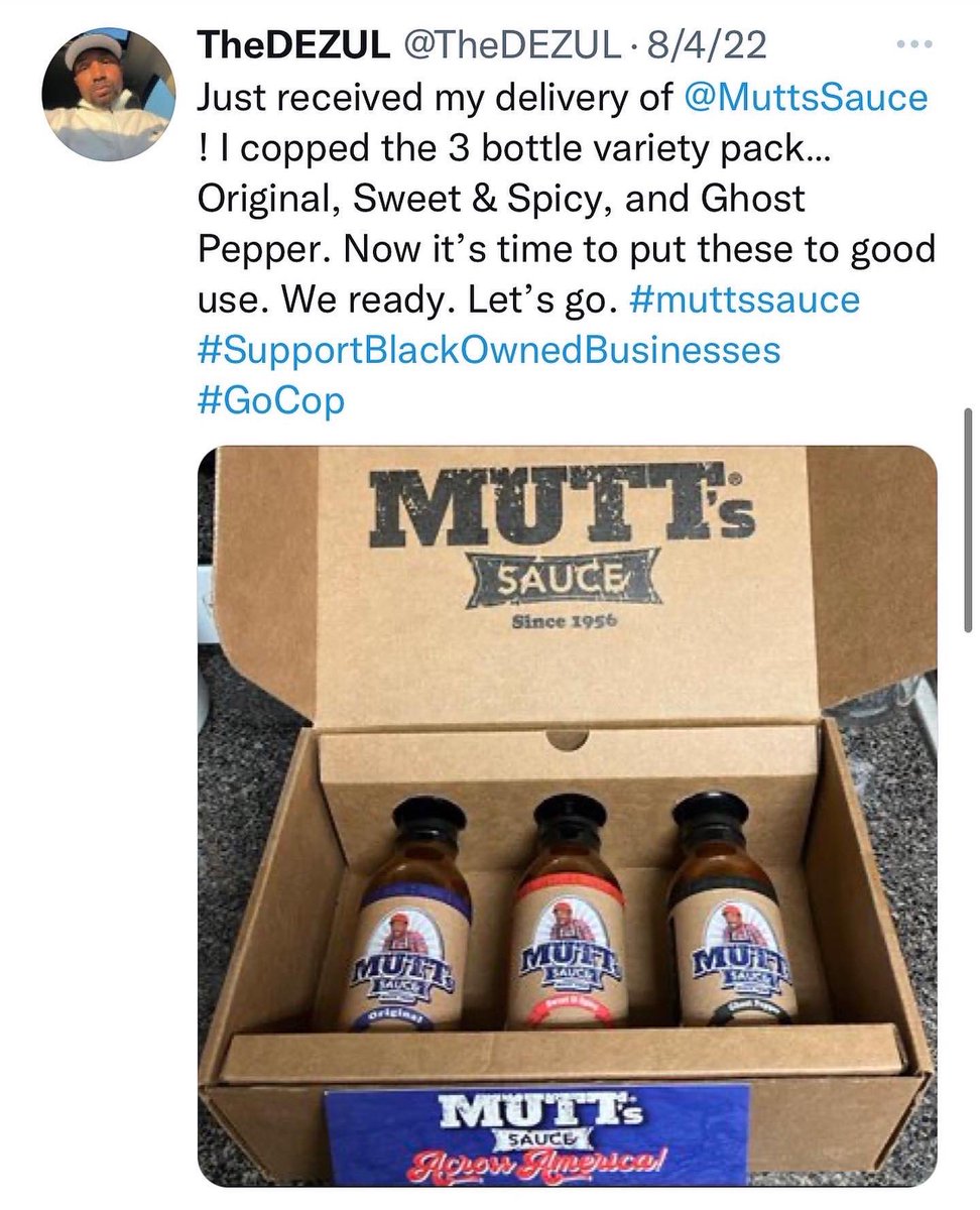 Mutt's Sauce tweet media