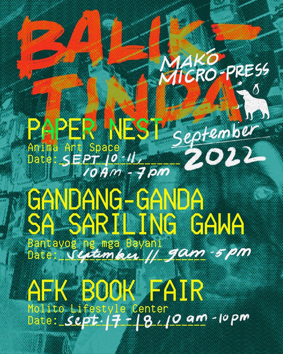 makomicropress's tweet photo. minsan okay lang mapagod kung para sa magagandang dahilan naman — makalabas ulit ng bahay with ✨feelings✨ kasama kayo over STICKERS, ZINES, PRINTS atbp. 🥲

BALIK-TINDA TAYO MGA SSOB!! 🫶🏽
for the first time in forever, TAKITS?

#ArtistForHumanRights https://t.co/6RCGJCGynz
