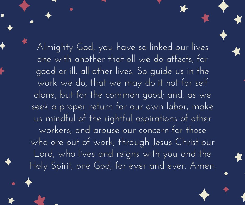 HistoricCC's tweet photo. A prayer for this Labor Day https://t.co/xTgdSj6tpE