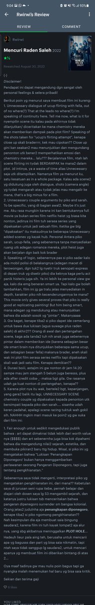 Rwirwi__'s tweet photo. My ★½ review of Mencuri Raden Saleh on Letterboxd https://t.co/A83yavN4VR https://t.co/NAVeY5kofJ