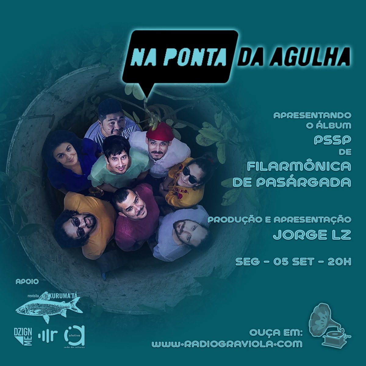 prabebel's tweet image. hoje 20h
Filarmônica de Pasárgada
@filarmonicadepa 
com @jorgelz 
no @da_agulha 
#PSSP