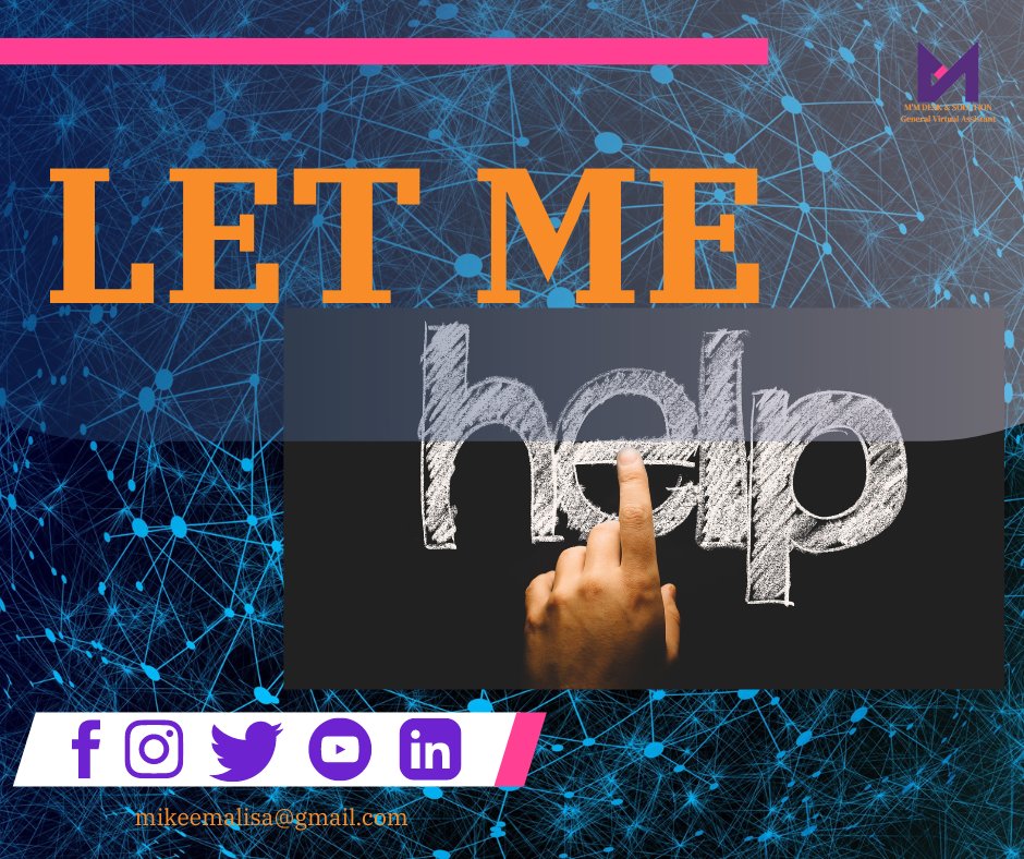 MikeeMalisa's tweet photo. Let Me Help!
I'm just a message away!
fb: https://t.co/hTejqBbrKv 
Twitter:https://t.co/FDJh47pLkC
IG: https://t.co/FYmFcKhVpw      
LinkedIn: https://t.co/BQIylKS16w

#craftyvirtualservices #digital
#iamcrafty #assistance
#virtualassistant
#administrativeassistant https://t.co/qlwZdnnv7F