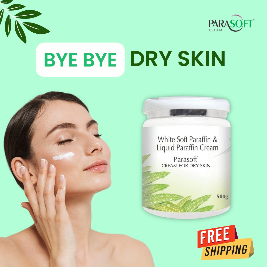 ParasoftCream's tweet photo. Parasoft Cream is the best moisturizer for dry skin, normal skin, and very dry skin, oily skin, sensitive skin. It is enriched with the goodness of white soft paraffin, liquid paraffin &amp; aloe vera.⁠
⁠
Free Shipping!
Shop now🛒: 
https://t.co/j9oByqeAfr

#parasoft #parasoftcream https://t.co/9zklZQSIoM