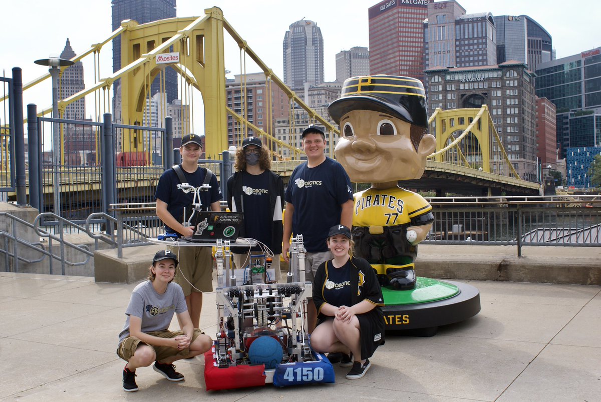 frobotics4150's tweet image. Let’s go Bots! We had an amazing day yesterday at PNC Park! ⚾️🤖@FRCTeams @FIRSTweets @FRSDPanthers @Pirates #omgrobots #morethanrobots