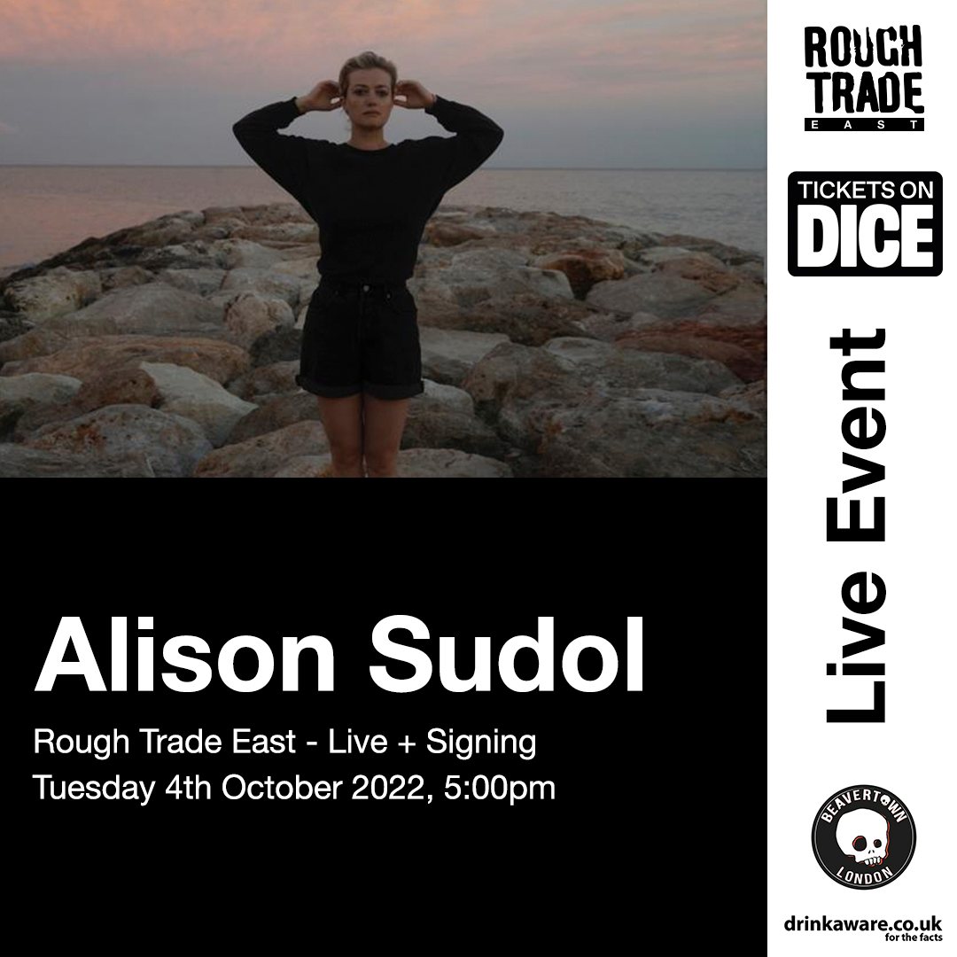 To celebrate the release of her upcoming album 'Still Come The Night', @AlisonSudol will be at @roughtradeeast on the 4th October for a signing and live performance with her band. Tickets available here: AlisonSudol.lnk.to/AlisonSudolRTE