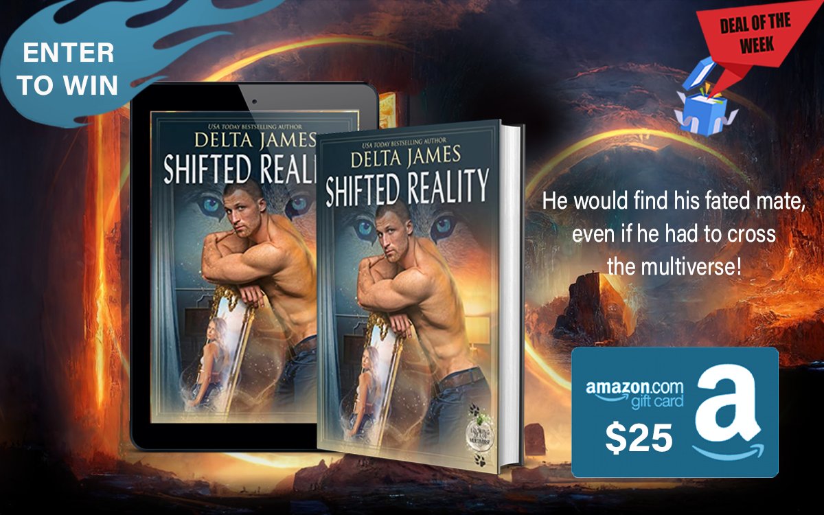 book_throne's tweet photo. 📣DEAL OF THE WEEK‼️
📚💞Shifted Reality: A Multiverse Fated Mate Romance💞
🐺💕Paranormal Romance💕
LIMITED TIME OFFER $2.99‼️
Standalone✅ HEA ✅ Multiverse✅
https://t.co/n8g7T6uUQ9
 #deltajames #bookthrone #bookthronedealoftheweek #DealOfTheWeek #shiftedreality #multiverse https://t.co/QnJq6J4equ
