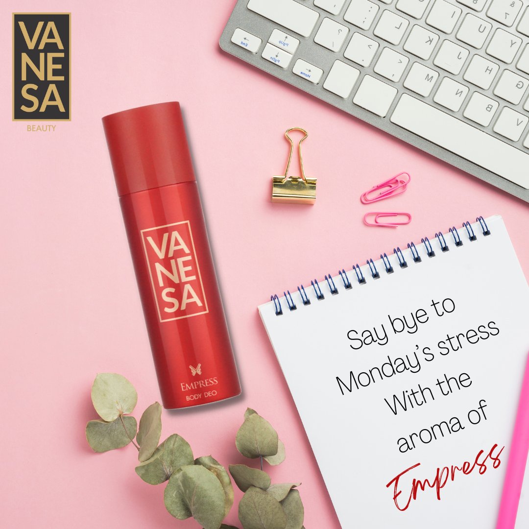 VanesaBeauty_'s tweet photo. Say no to Monday blues.
Buy Now: https://t.co/SjcE4hCokM
#week #vanesabodydeo #vanesabeauty #weekroutine #skincare #bodycare #monday #mondaymood #mondayscene #queen #vanesa #bodydeo #fragrance #womenstyling #style #women #womendeo #vanesabodydeo #perfume #bodydeos https://t.co/CEIo8kEb0z
