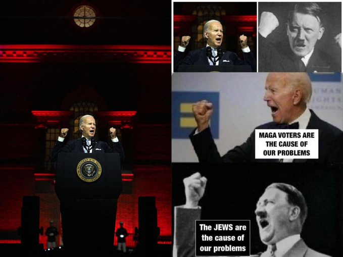 endgamezero's tweet photo. #LaborDay #PedoHitler
it's horrific that the dehumanizing language of the #fascists #bigots #jimcrow #segregationists never changes
#hatersgonnahate #DemocratsAreDestroyingAmerica https://t.co/8V2DDLvViz