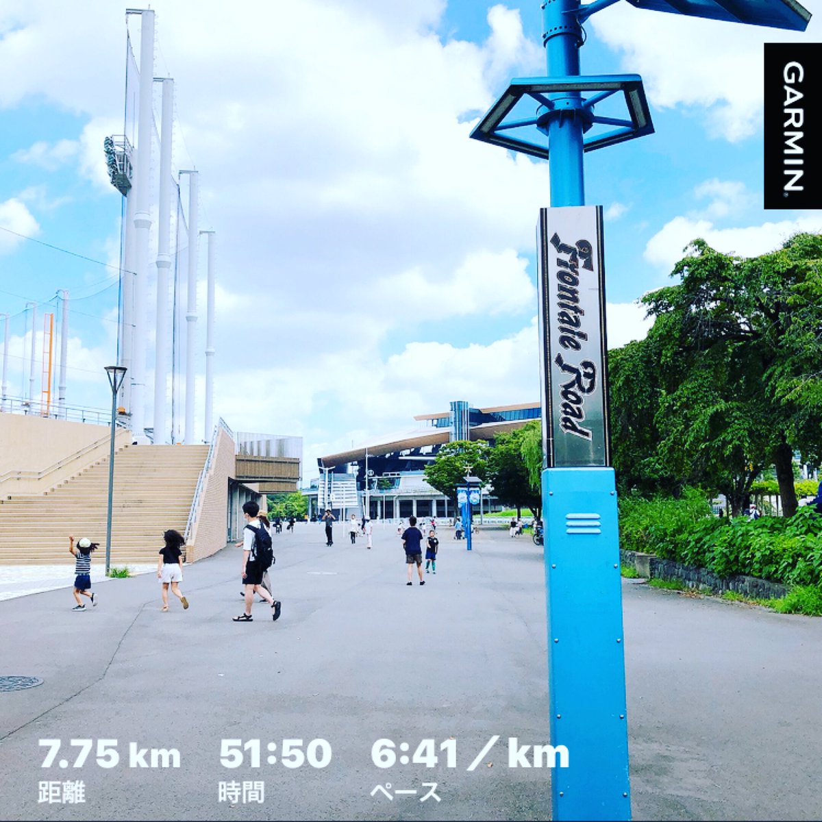 SG_tamtam's tweet photo. 土日はゆっくり少し長めにラン。
この日は等々力緑地をぐるっと回ろうとしましたが高校野球、しかも慶應義塾戦だったので立ち止まって観戦！！
観戦してたら時間なくなってぐるっとせずそのまま帰りました笑

#running #ランニング
#saucony #サッカニー
#endorphinshift #エンドルフィンシフト https://t.co/ibmbC67ilc