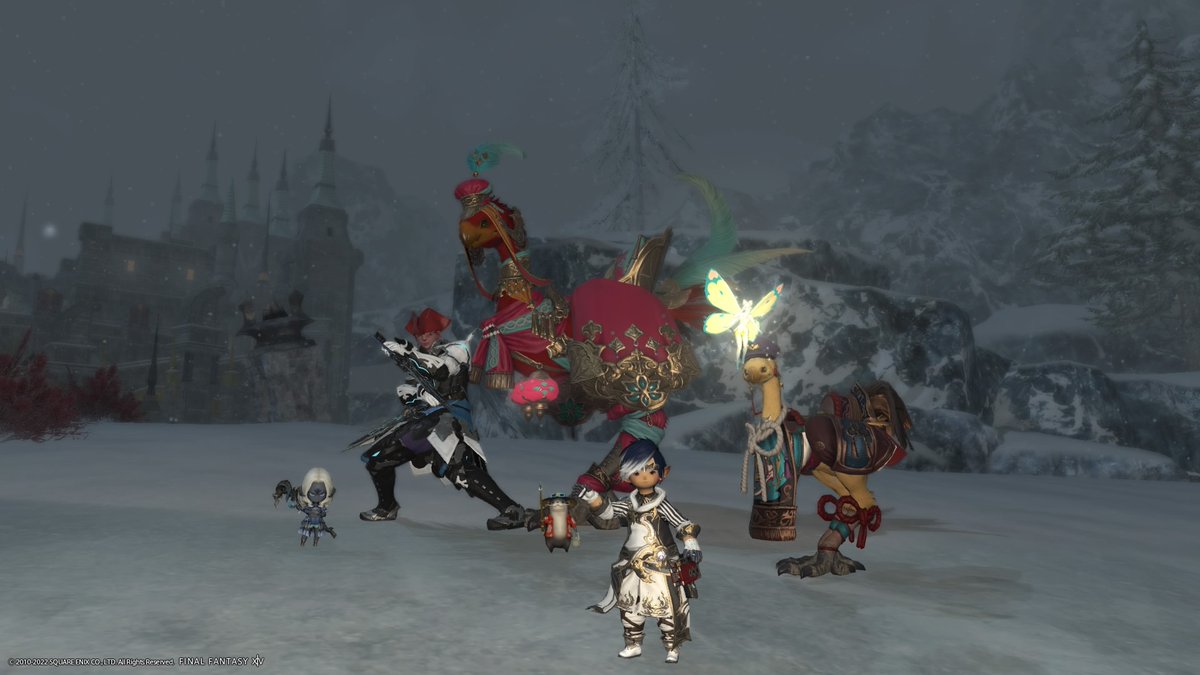 fryerhose's tweet photo. roe and lala chocobo side by side https://t.co/KJRSUYZJjK