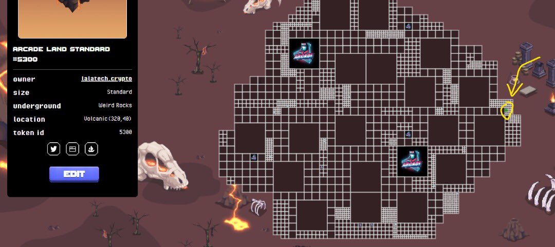 DurianzDurianz's tweet photo. DurianzNFT is now on #arcadeinc land #5300 https://t.co/1nRLG4inEI