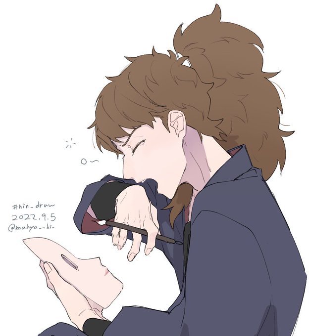 #nin_draw 寝不足鉢屋 