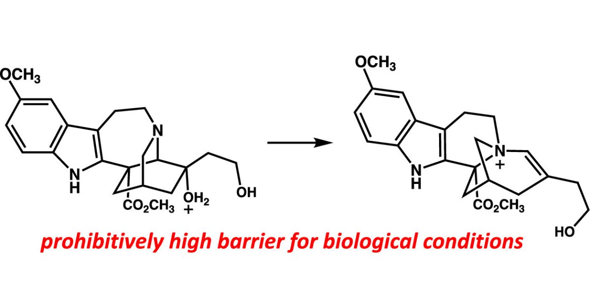 ▶️ #Theoretical Investigation of the Biogenetic Pathway for Formation of #Antibacterial Indole #Alkaloids from Voacanga africana

👥 Dean J. Tantillo &amp; coworkers

go.acs.org/25O

<a href="/TantilloLab/">Tantillo Lab</a> <a href="/UCDChem/">UC Davis Department of Chemistry</a> @unibogazici_en <a href="/GtuEduTr/">Gebze Teknik Üniversitesi</a> <a href="/Univ_Lorraine/">Lorraine</a>