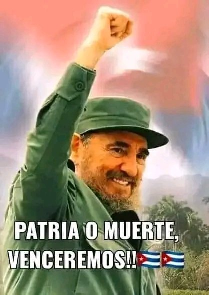 GuerreraYasmin's tweet photo. Buenos días camaradas. 
Patria o Muerte,  Venceremos!! https://t.co/sDhfmBB5QO