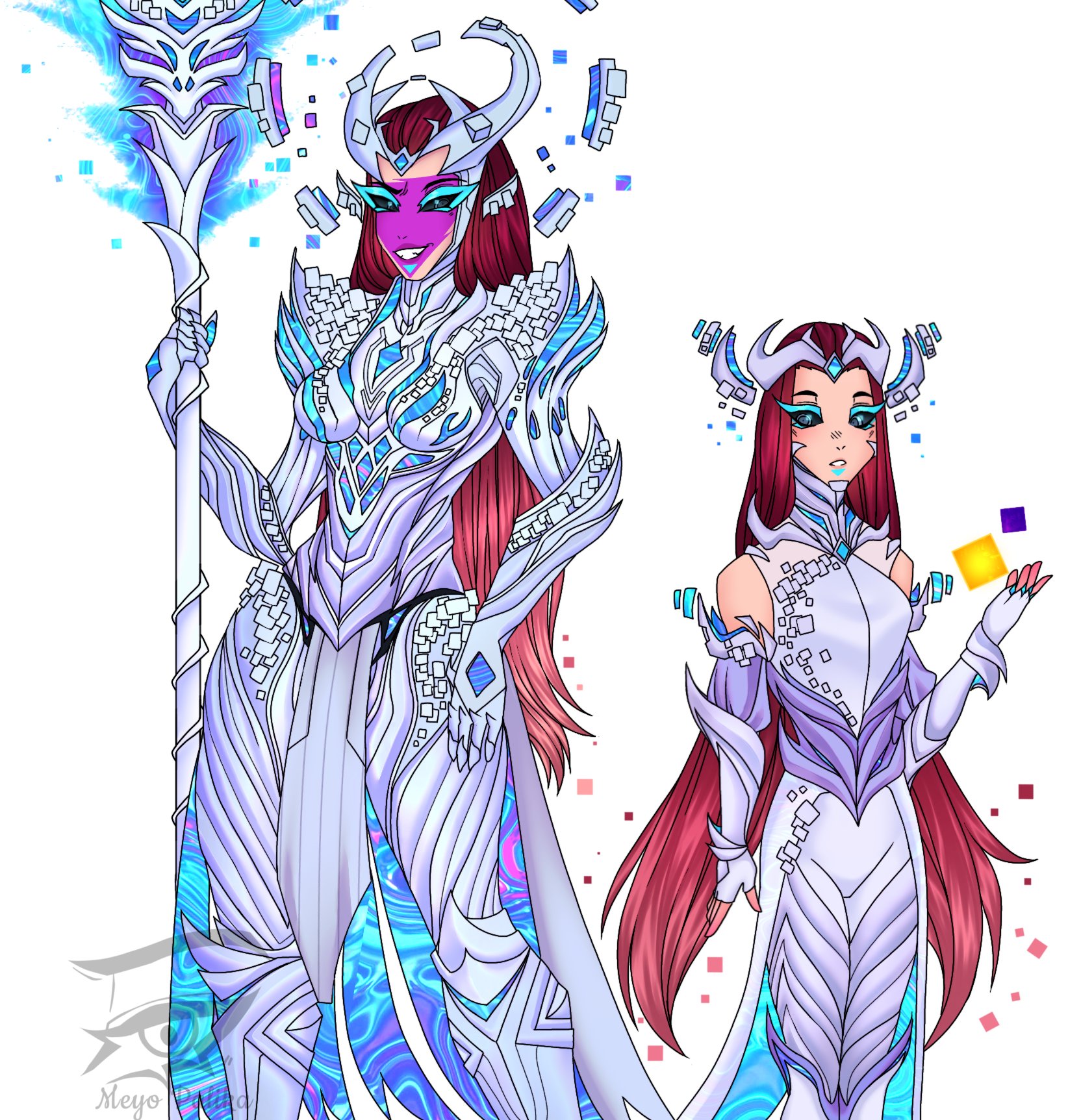 Meyo Palika on Twitter "I tried to do A Cube Queen design when she was