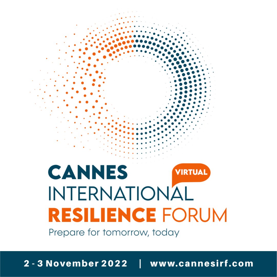 Cannes International Resilience Forum tweet media