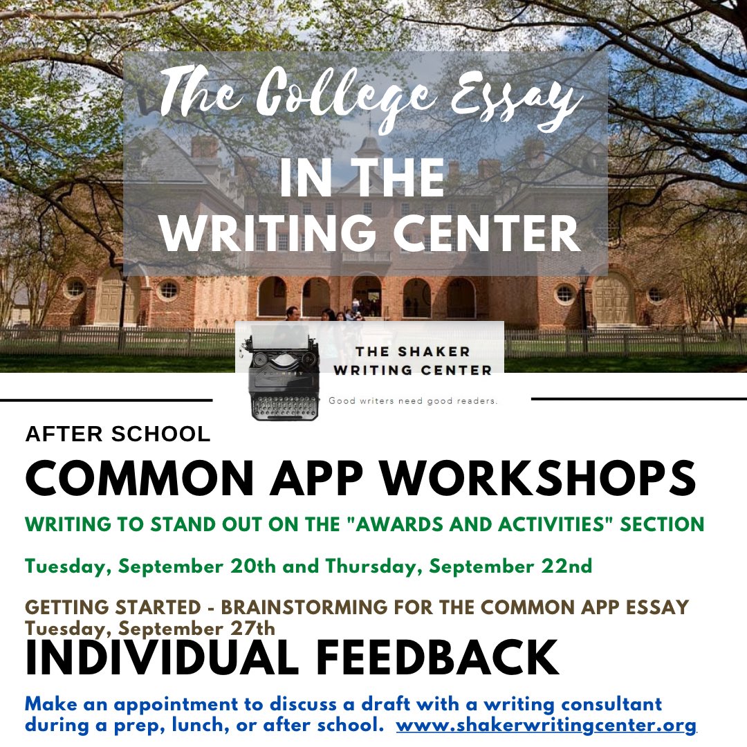 shakerwritingcenter tweet media