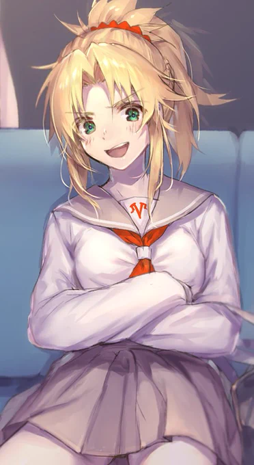 【Fate】JKモーさん#FateGO #モードレッド 