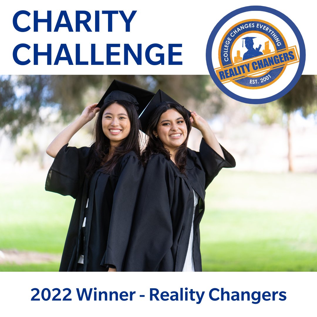 On this #InternationalDayOfCharity we are pumped to take home 3rd place in the inaugural @PGATOUR Charity Challenge in support of @RealityChangers! They’ll receive a total of $65,000 to continue helping San Diego youth become first-generation college graduates. #GolfForGood