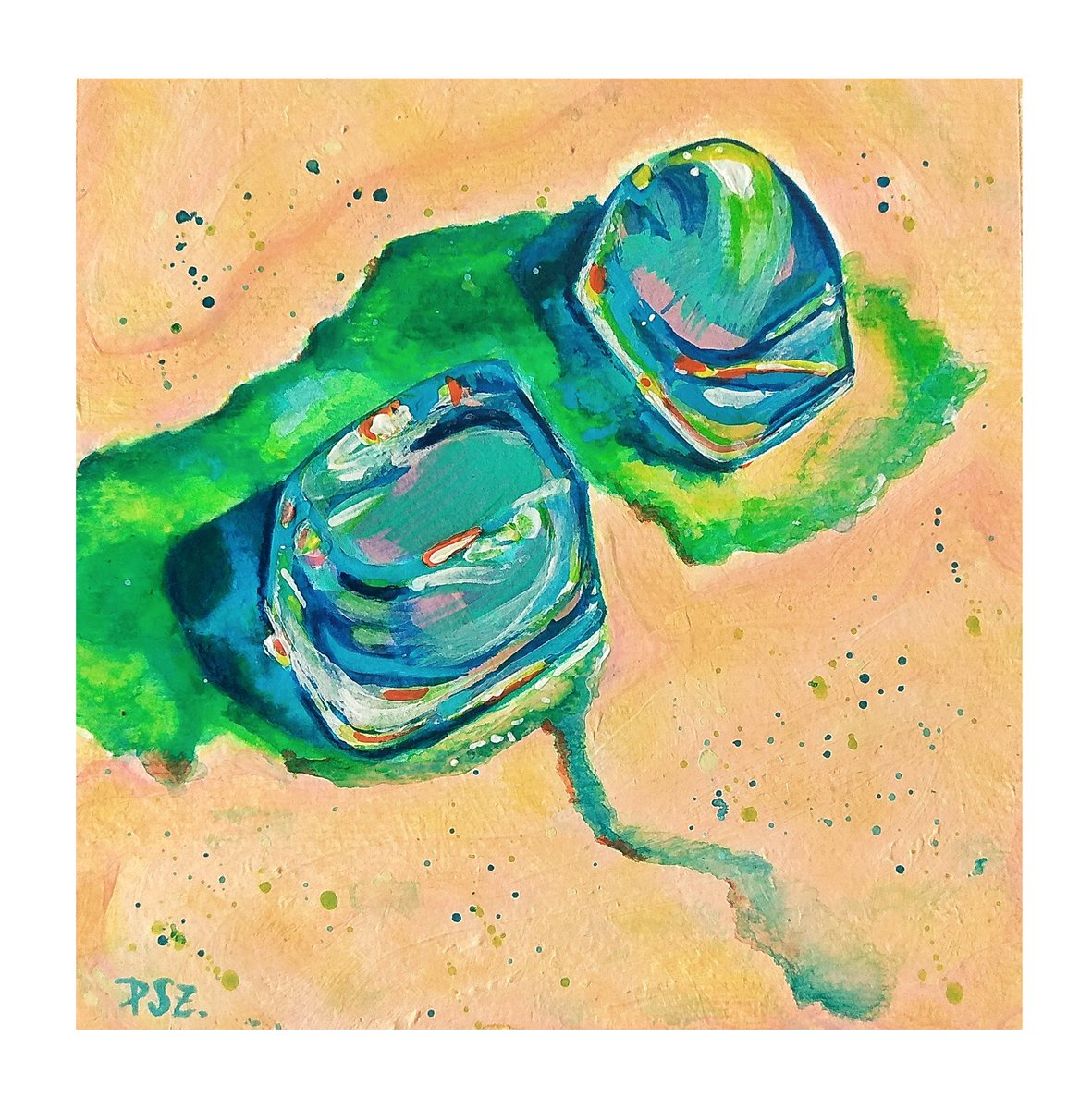 sylwy's tweet photo. Ice cubes🧊 for #liquidpaintchallenge hosted by @veryberrydraws and @Lilyroseburgess !🤗

🖼️Acrylic on paper, 20x20 cm with white border.
✨Available!✨

#icecube #acrylic #acrylicpainting #stilllife #stilllifeart #colourful #ArtistOnTwitter #artforsale https://t.co/GEjh8NaKXk
