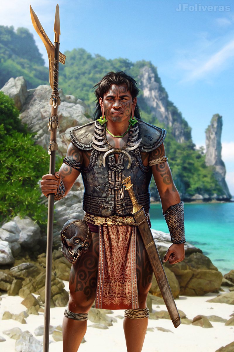 JoanFrancescOl1's tweet image. Yue warrior. The Yue were #austronesian and #austroasiatic tribes that lived in Southeast Asia and southern China in Antiquity. 
#southeastasia