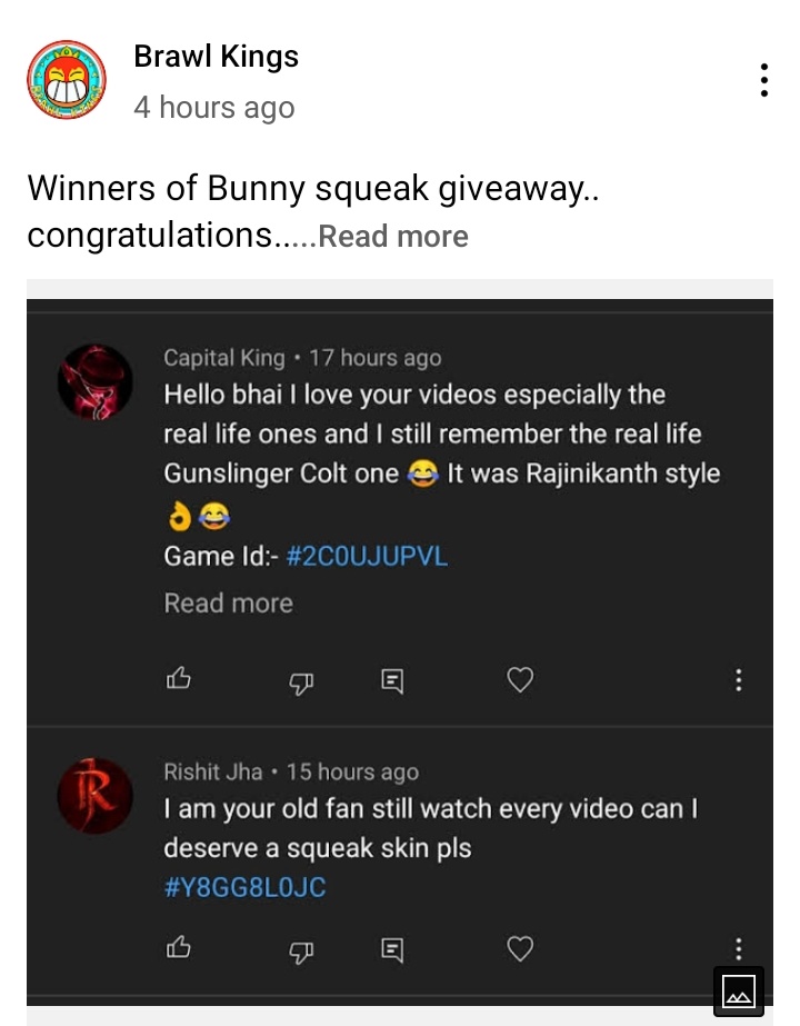 Thanks for participating
Winners will get the link very soon 
Follow for future giveaways 😀