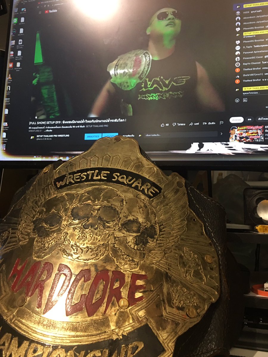 paksa_setupTH's tweet photo. Day 38!! The winner!!
SETUP EP.10 TICKET : https://t.co/busyoXTiL3…
#SETUPTH
#hkwf #gtmv #chocopro #SETUPTH10 #PAKSA #wrestlesquare #SlaveClub #beltdays https://t.co/Z8NKftHvnQ