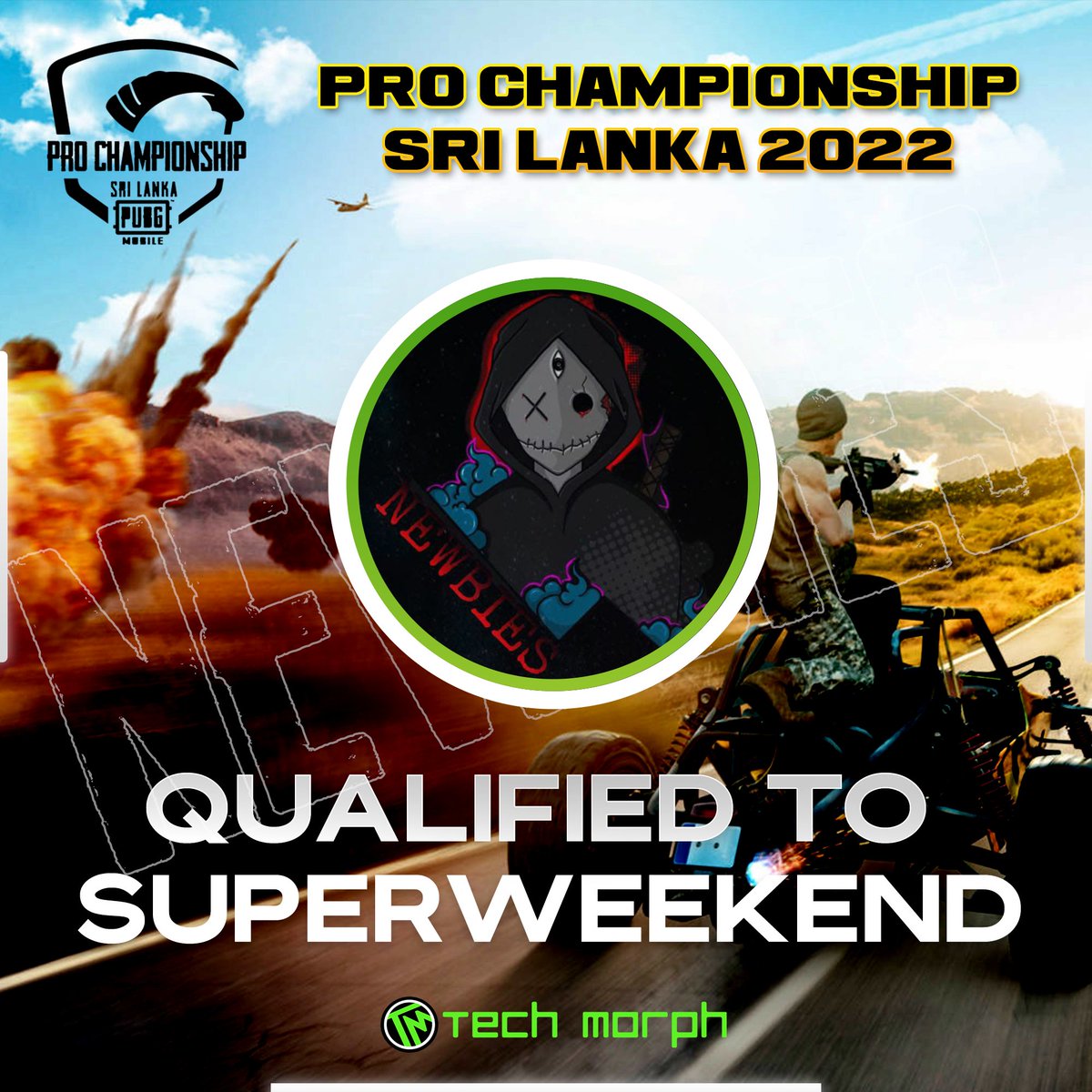 tech_morph's tweet photo. NTeam Newbies got qualified to the Super weekend of the Pro Championship 2022.

Brotherhood wishes them to be victorious through the next rounds and bring glory to the Family. 💚

#greenarmy #brotherhood #walkthetalk #techmorph #tmftw #teamspeak https://t.co/4YxyZquazn