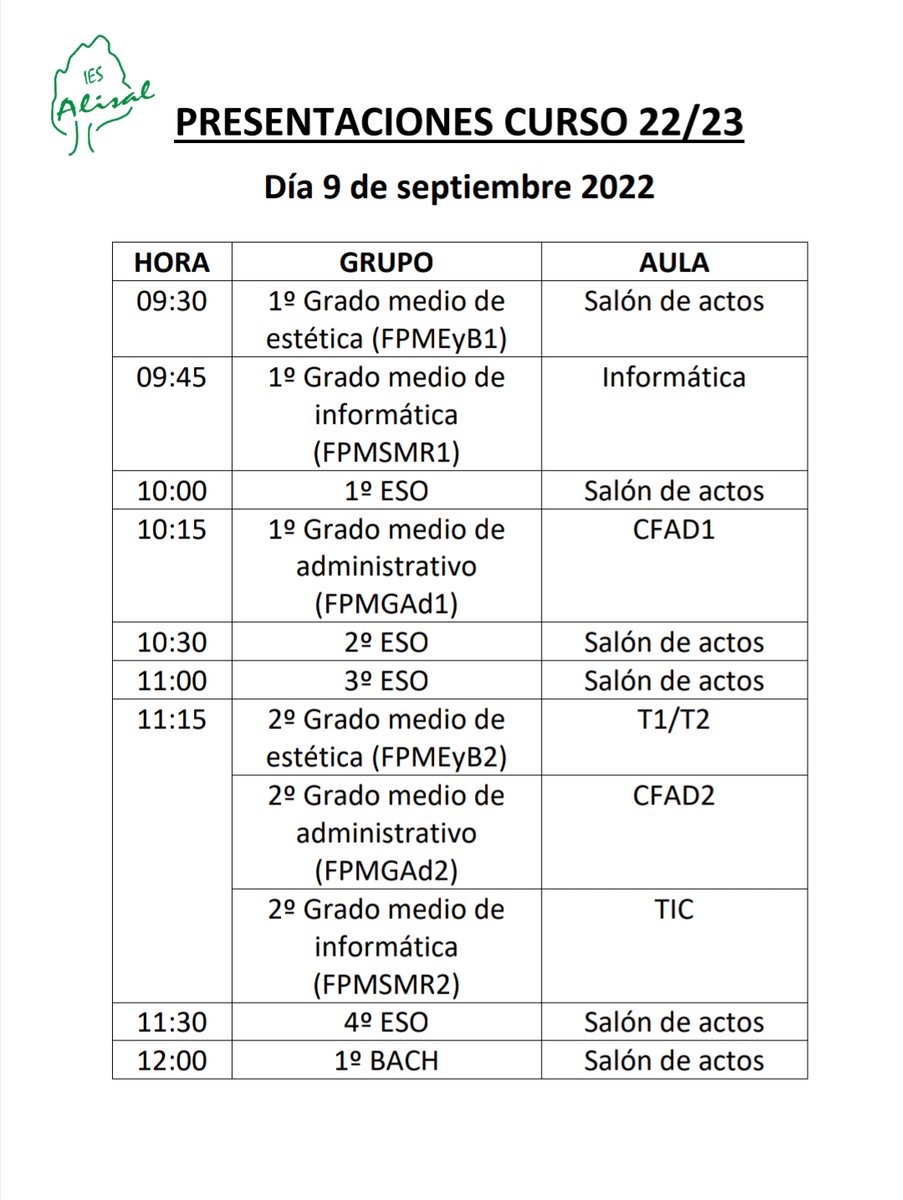 IES Alisal tweet media