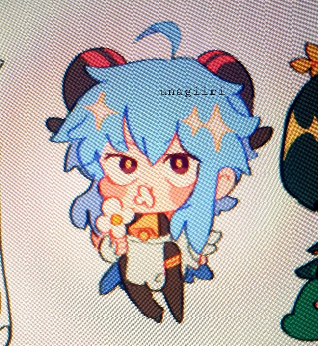 I wanna make genshin cheeb keychains some day  gotta work on my cheebs 