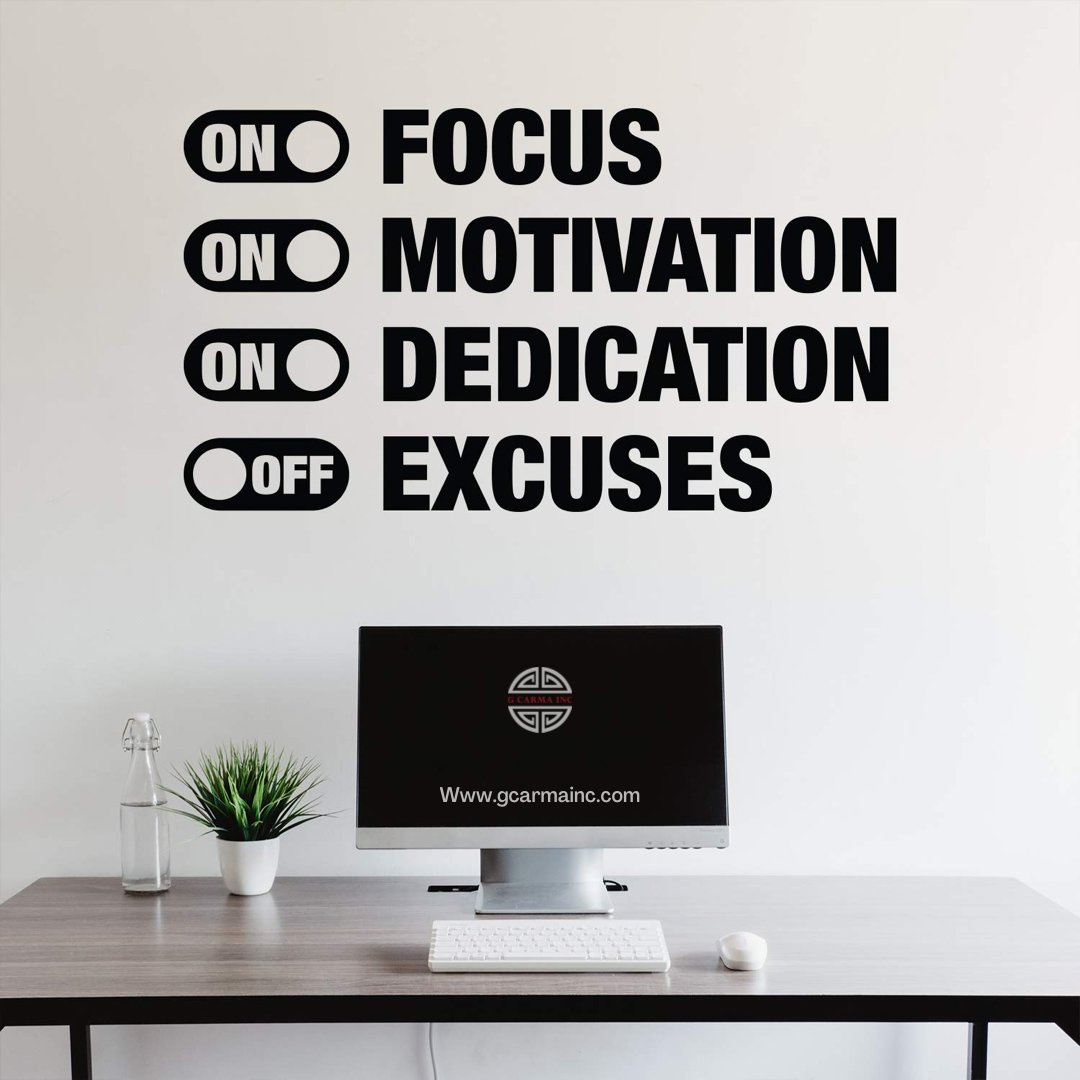 GCarmaInc's tweet photo. Success occurs when your dreams get bigger than your excuses!

Turn your focus on and your excuses off.

#staycreative #gcarmainc #success #motivation #noexcuses #allbusiness #inspire #beinspired https://t.co/3sdGSPNavl