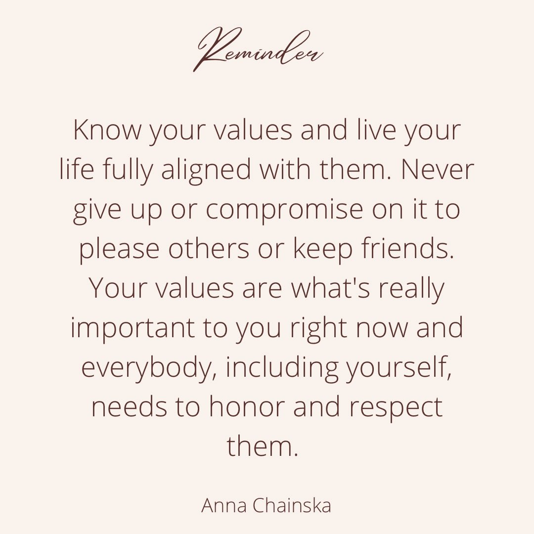 annachainska's tweet photo. What are your the most important values right now? #values #respectyourvalues #truebondtherapy #honoryourvalues https://t.co/4TtsMjBGrn