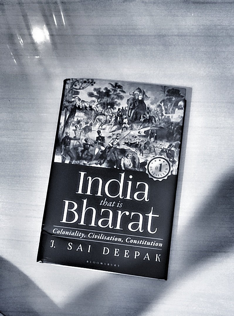 sumanbh61345537's tweet photo. Started from your videos on YouTube, then followed you on twitter...now this. This journey is going well...@jsaideepak
#indiathatisbharat #india #bestseller #1bestselling #1bestseller #debunkingthemyths #MustRead #Facts #Colonialism #civilization #Constitution https://t.co/AL73S3LjHe