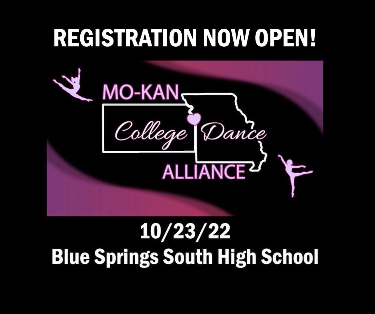 Registration is now open!  Come learn some fantastic material taught by top Missouri and Kansas college teams, connect with college coaches, get recruited to dance in college, &amp; have fun! larkspurdance.com/college-dance-…