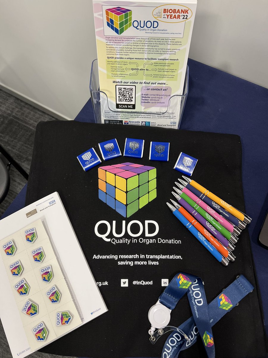 Come visit QUOD’s stand at BTS conference, Belfast and collect your QUOD goodie bag! <a href="/BTStransplant/">BTS</a>