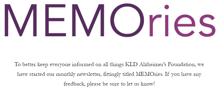 KLD_Foundation's tweet photo. Our September issues of MEMOries just posted. Read more here: https://t.co/WCQ0fvmAmn https://t.co/d0tSChTJoH