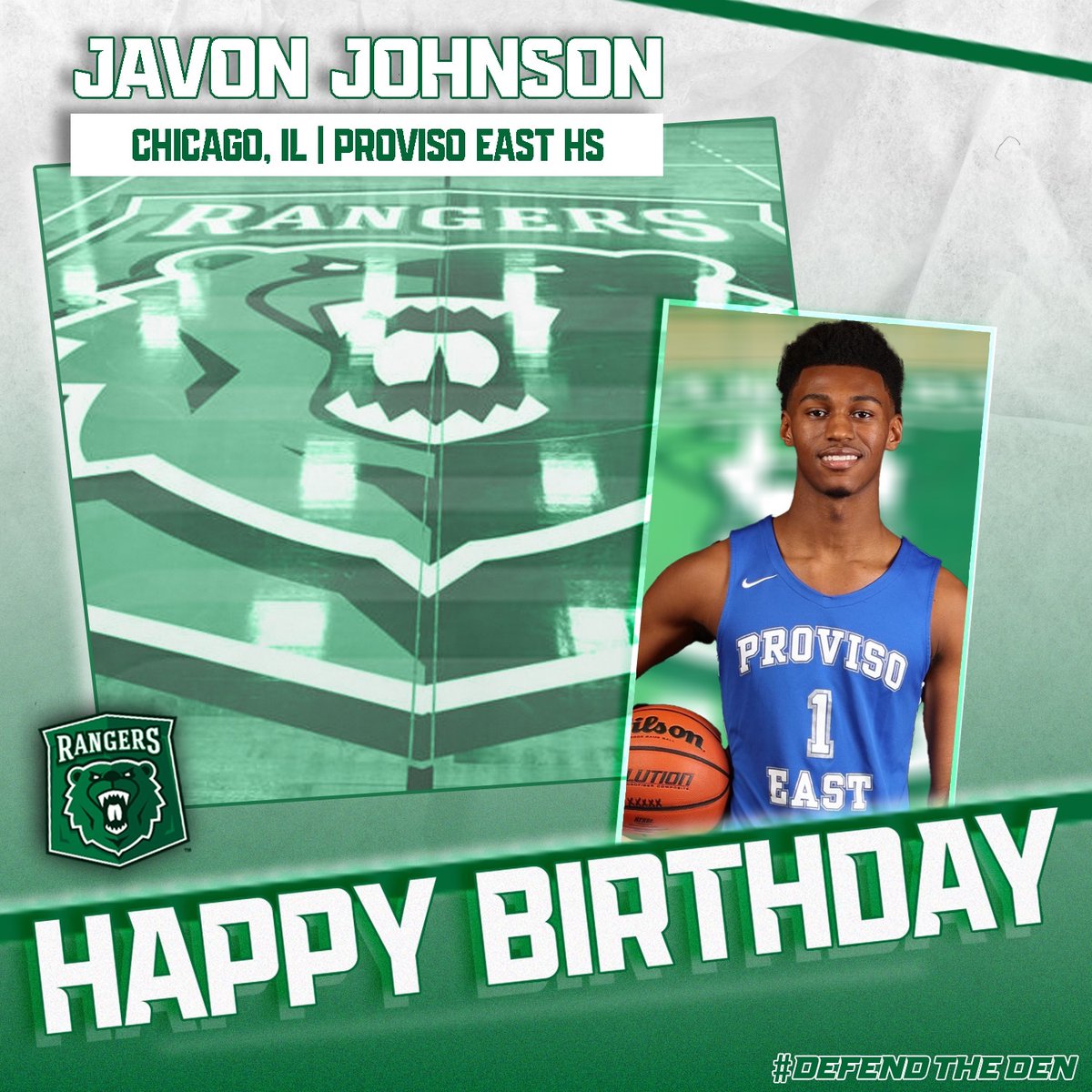 UWPMBB's tweet photo. Happy Birthday 🎉 | @JavonJohnson0 
 
#DefendTheDen https://t.co/whVLzY1TXw