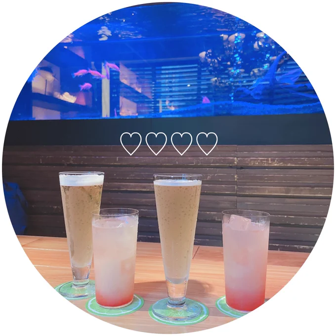 ゆきたろ先生みづ希先生花田くんとのアフターもちょう楽しかったよ〜!!ありがとう!!わたしもちゃっかりアクスタおしゃデートさせました 