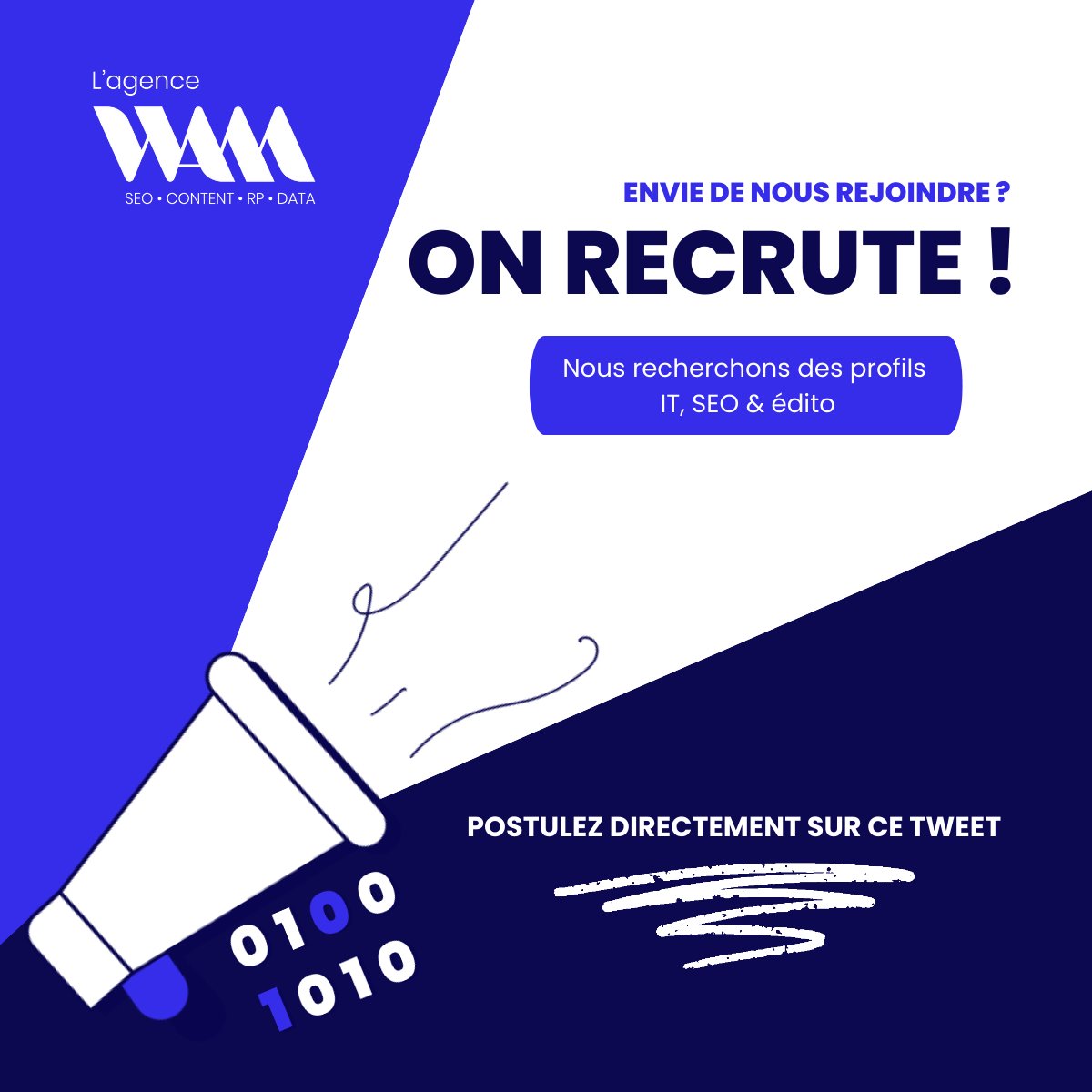 wamref's tweet photo. [#jobalert 🚨]

📍 Lyon
💻 Développeur Front-end REACTJS H/F [CDI]
💻 Développeur Full Stack H/F [Alternance]
📚 Manager pour le pôle éditorial H/F [CDI]
🔍 Chef(fe) de projet SEO senior [CDI]
📆 Dès que possible

Postulez directement ici !

#SEO #Edito #IT #lyon #job https://t.co/8IdW7O1i3e