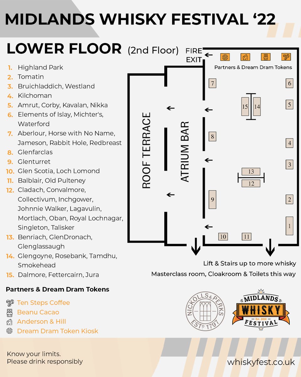 midlandswhisky's tweet photo. MWF22 IS NEARLY HERE!

This year is our biggest festival yet and our most exciting lineup to date. We will be welcoming more than 70 brands showcasing over 300 whiskies throughout two rooms featuring independent bottlers and distilleries from far and wide (1/2) https://t.co/rNjewCrBZT